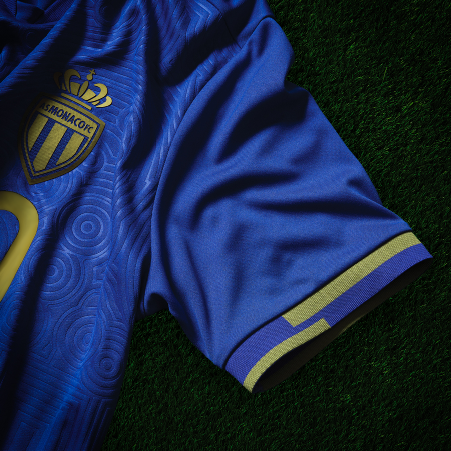 Mizuno Away Jersey AS Monaco Men 25/26 Spectrum Blue